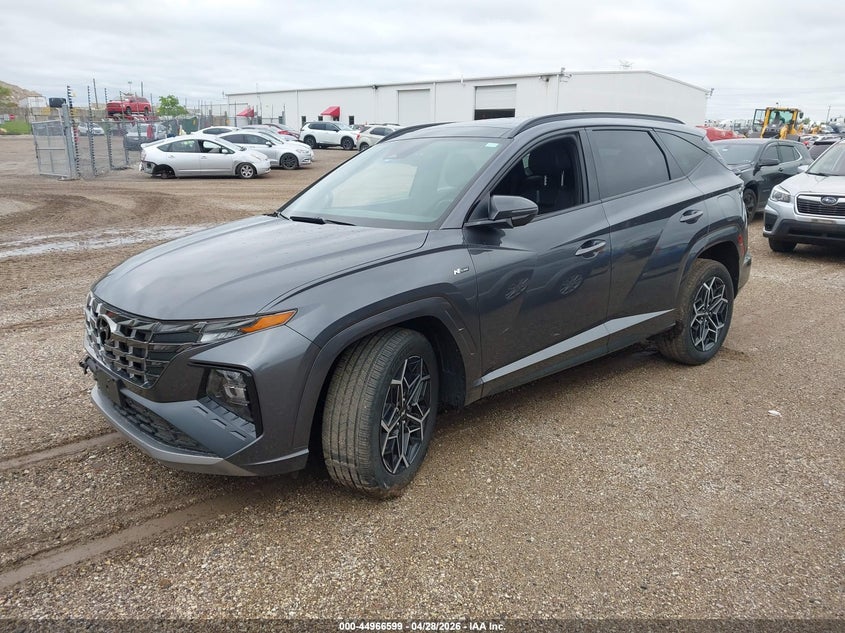 2024 Hyundai Tucson VIN KM8JFCD12RU162057 IAAI salvage auction — RIGHT FRONT, Salvage (Illinois), sold $11,450 on 2026-07-22 (photo 2)