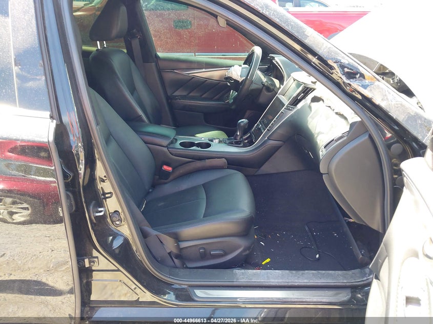 2017 Infiniti Q50 VIN JN1EV7AP8HM742164 IAAI salvage auction — FRONT END, Salvage (Georgia), sold $275 on 2026-07-28 (photo 5)