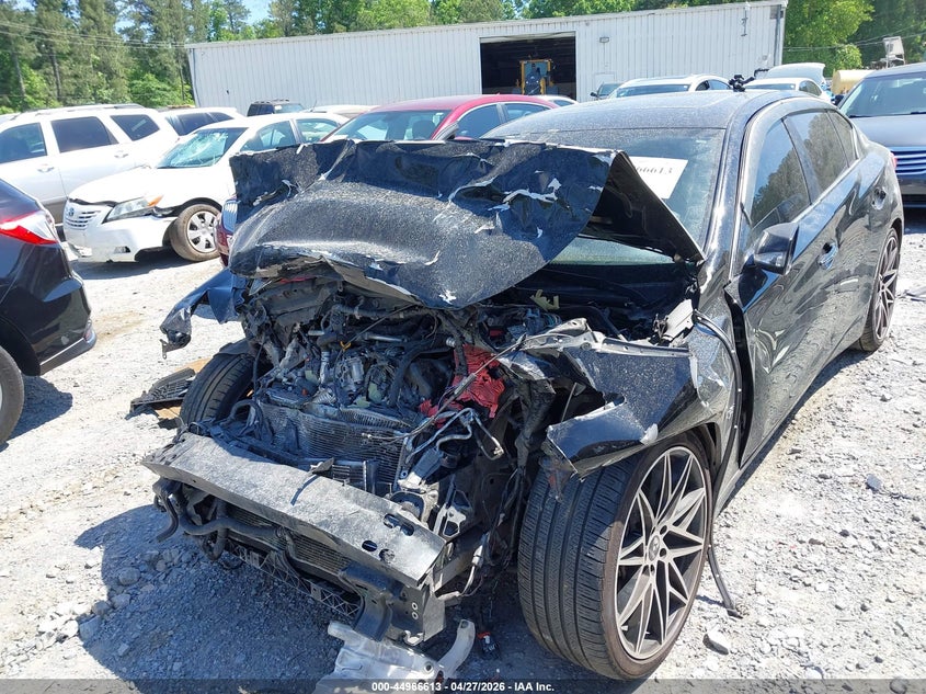 2017 Infiniti Q50 VIN JN1EV7AP8HM742164 IAAI salvage auction — FRONT END, Salvage (Georgia), sold $275 on 2026-07-28 (photo 6)