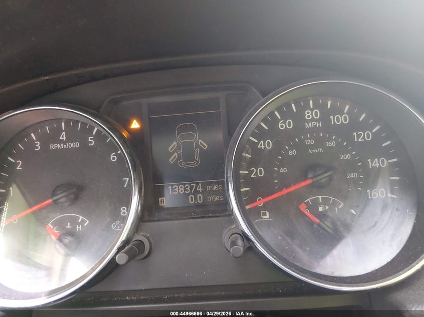 2013 Nissan Rogue VIN JN8AS5MV1DW135724 IAAI salvage auction — LEFT & RIGHT, Salvage Title, sold $325 on 2026-07-13 (photo 7)
