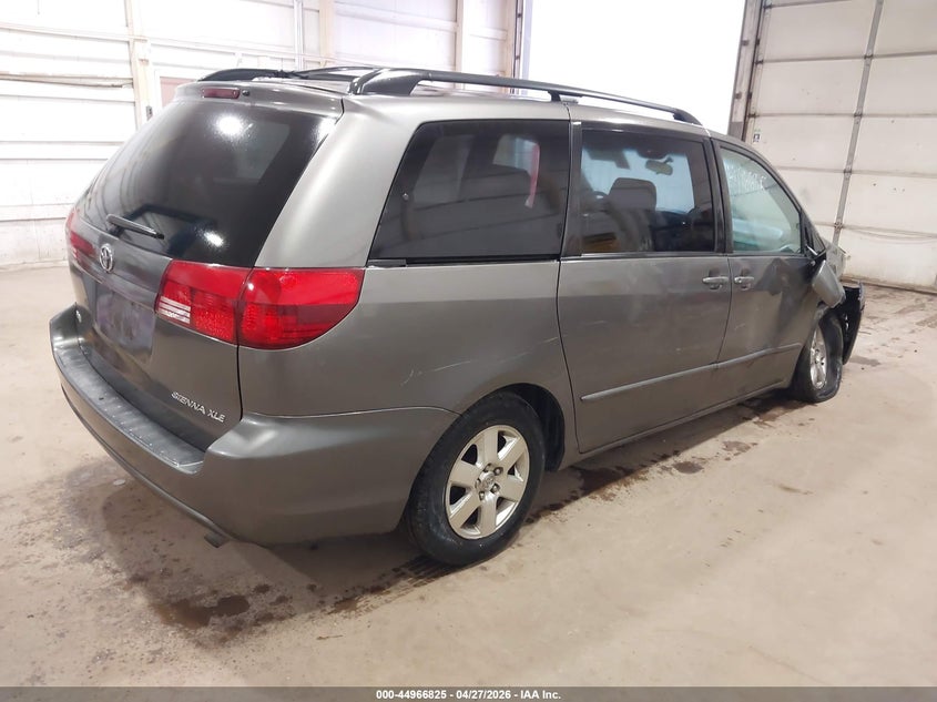 2005 Toyota Sienna VIN 5TDZA22CX5S243312 IAAI salvage auction — RIGHT FRONT, Clear (Indiana), sold $475 on 2026-07-21 (photo 4)