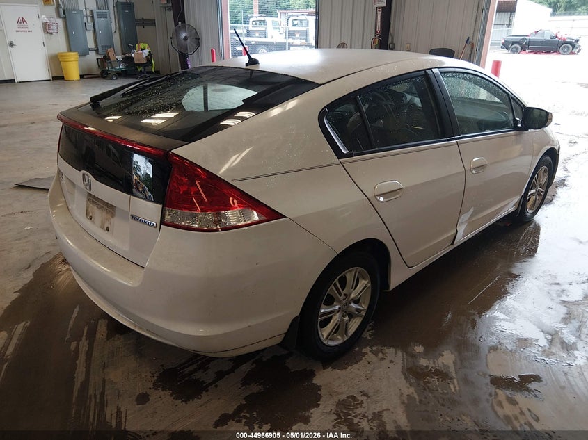 2010 Honda Insight VIN JHMZE2H71AS025502 IAAI salvage auction — FRONT END, Salvage (Louisiana), sold $575 on 2026-07-13 (photo 4)