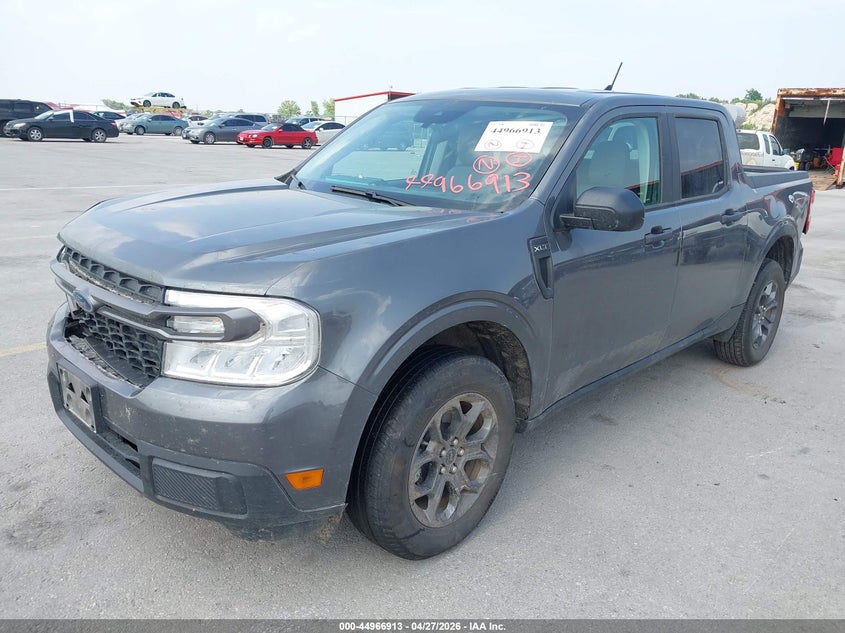 2024 Ford Maverick VIN 3FTTW8H33RRB74666 IAAI salvage auction — RIGHT FRONT, Salvage Title, sold $6,200 on 2026-07-09 (photo 2)