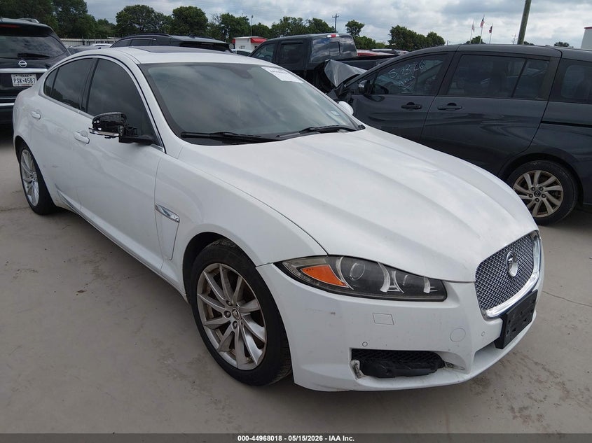 2013 Jaguar Xf VIN SAJWA0ES4DPS78979 IAAI salvage auction — RIGHT FRONT, Original (Texas), sold $325 on 2026-07-14 (photo 1)