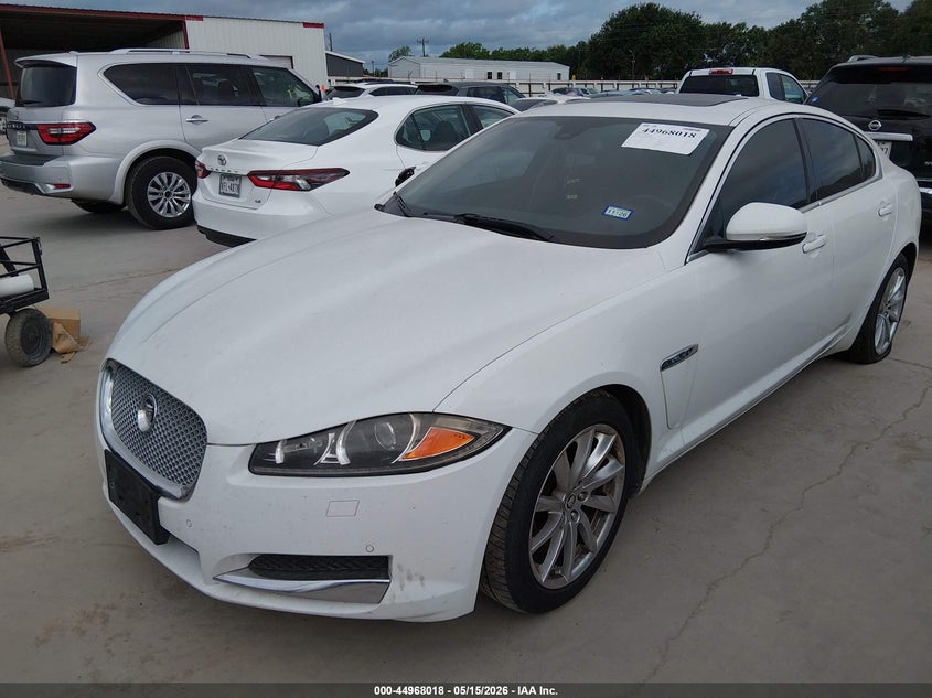 2013 Jaguar Xf VIN SAJWA0ES4DPS78979 IAAI salvage auction — RIGHT FRONT, Original (Texas), sold $325 on 2026-07-14 (photo 2)