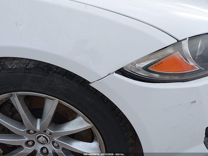 2013 Jaguar Xf VIN SAJWA0ES4DPS78979 IAAI salvage auction — RIGHT FRONT, Original (Texas), sold $325 on 2026-07-14 (photo 6)