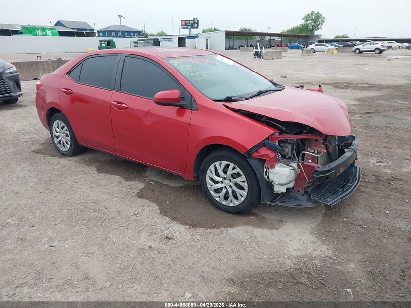 2018 Toyota Corolla VIN 5YFBURHE3JP851931 IAAI salvage auction — FRONT END, Original (Texas), sold $3,400 on 2026-07-08 (photo 1)