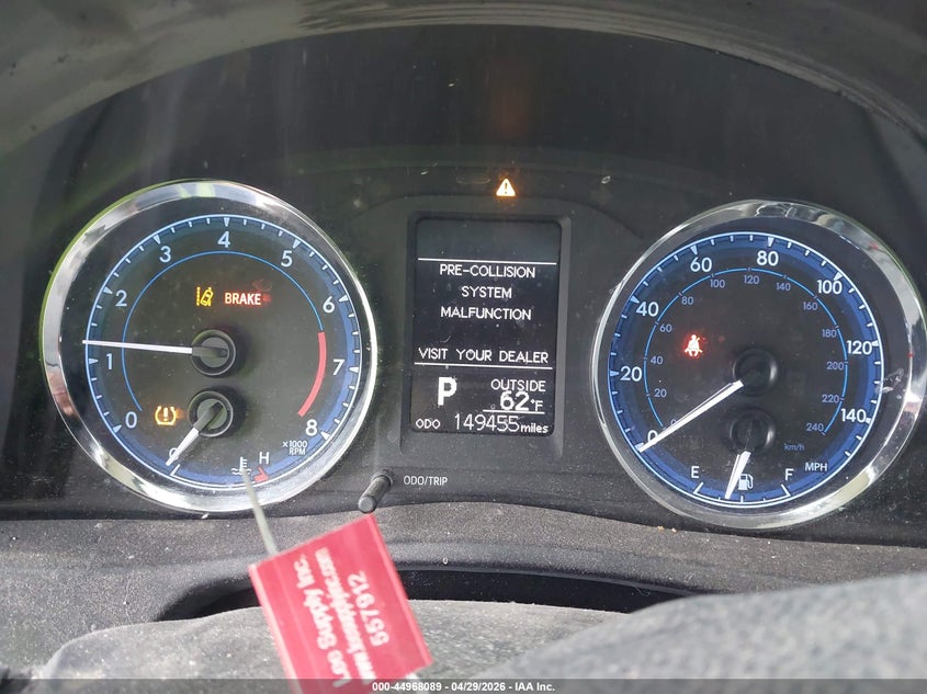 2018 Toyota Corolla VIN 5YFBURHE3JP851931 IAAI salvage auction — FRONT END, Original (Texas), sold $3,400 on 2026-07-08 (photo 7)