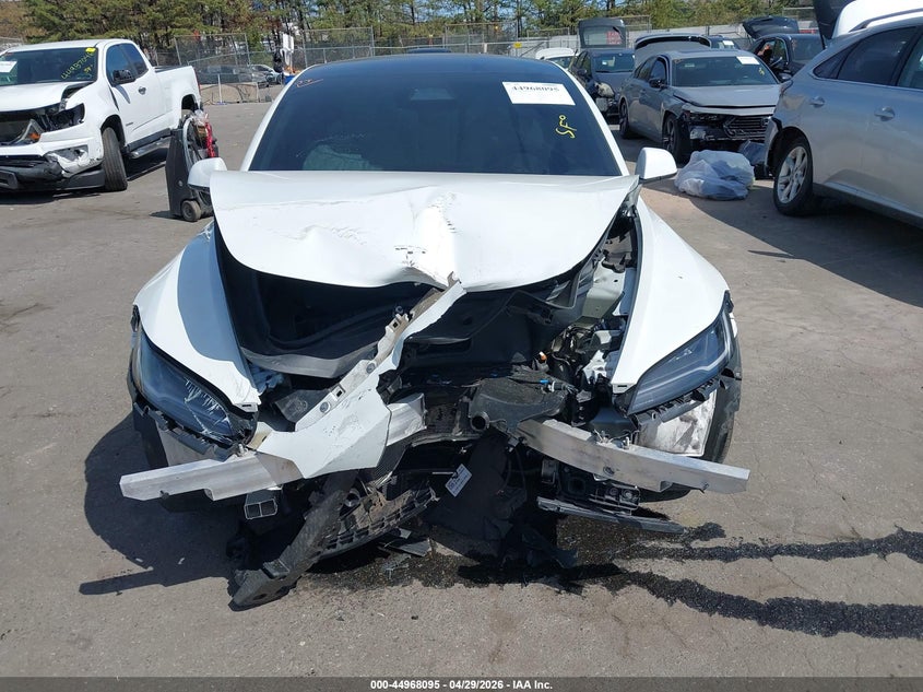 2025 Tesla Model 3 VIN 5YJ3E1EB1SF875994 IAAI salvage auction — FRONT END, Salvage Title, sold $10,950 on 2026-07-21 (photo 6)