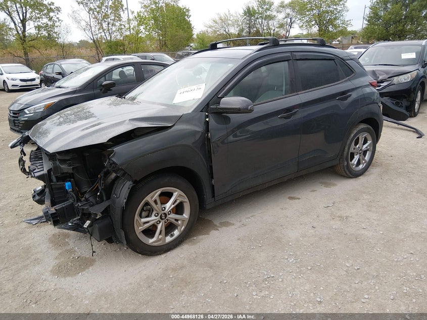 2023 Hyundai Kona VIN KM8K62ABXPU987322 IAAI salvage auction — FRONT END, Salvage (Illinois), sold $2,650 on 2026-07-21 (photo 2)