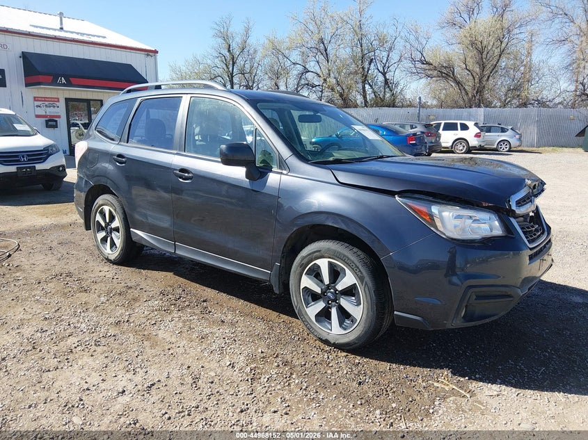 2018 Subaru Forester VIN JF2SJABC0JH600847 IAAI salvage auction — FRONT END, Salvage (Montana), sold $2,625 on 2026-07-22 (photo 1)