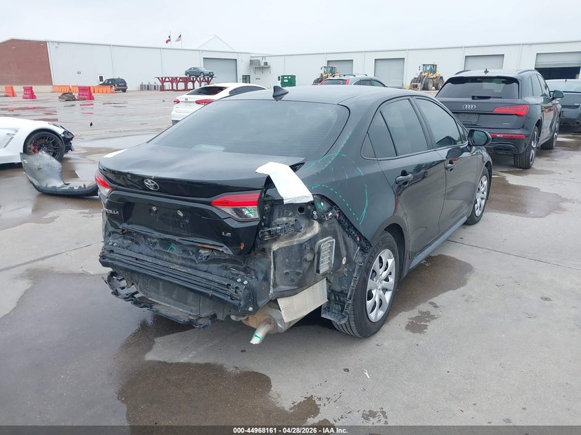 2020 Toyota Corolla VIN 5YFEPRAE7LP086417 IAAI salvage auction — REAR END, Original (Texas), sold $6,575 on 2026-07-08 (photo 4)