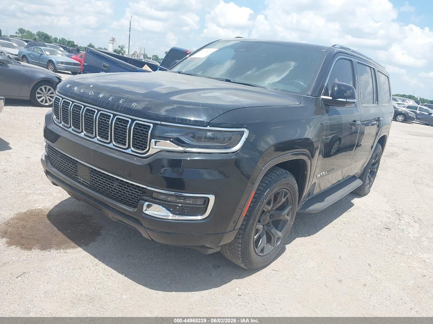 2022 Jeep Grand wagoneer VIN 1C4SJUAT9NS207231 IAAI salvage auction — Rear End, Original (Texas), sold $22,900 on 2026-06-03 (photo 2)