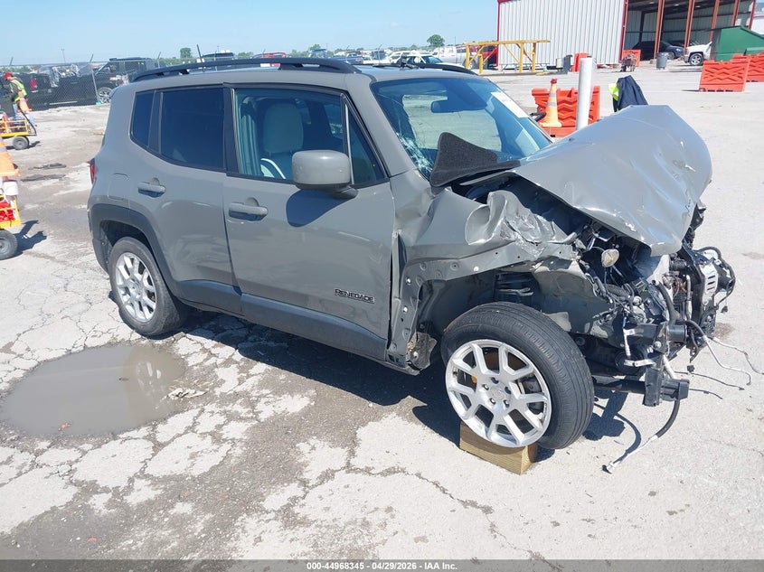 2019 Jeep Renegade VIN ZACNJABB8KPK43380 IAAI salvage auction — FRONT END, Clear (Missouri), sold $350 on 2026-07-14 (photo 1)