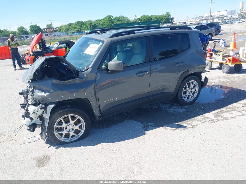 2019 Jeep Renegade VIN ZACNJABB8KPK43380 IAAI salvage auction — FRONT END, Clear (Missouri), sold $350 on 2026-07-14 (photo 2)