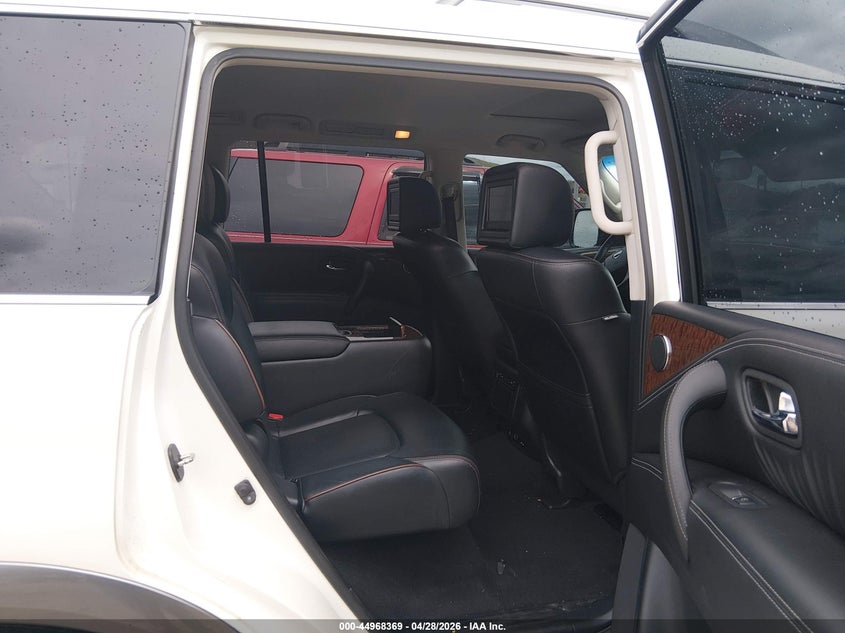 2017 Nissan Armada VIN JN8AY2NE5H9702257 IAAI salvage auction — HAIL, Salvage (West Virginia), sold $7,250 on 2026-07-16 (photo 8)