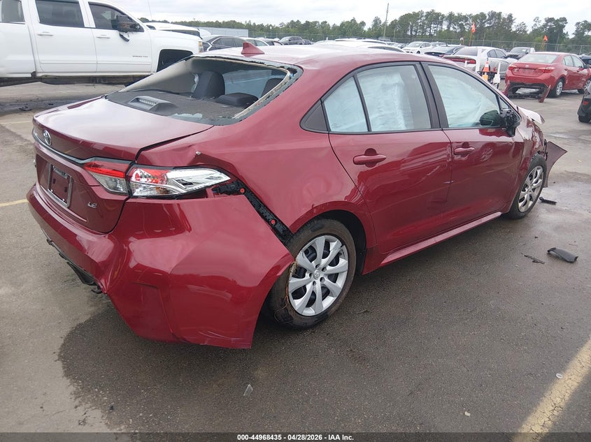 2022 Toyota Corolla VIN 5YFEPMAE8NP363453 IAAI salvage auction — ROLLOVER, Salvage Title, sold $25 on 2026-07-08 (photo 4)