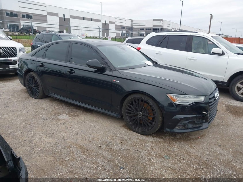 2017 Audi A6 VIN WAUF2AFC5HN064302 IAAI salvage auction — ENGINE DAMAGE, Original (Texas), sold $25 on 2026-07-28 (photo 1)