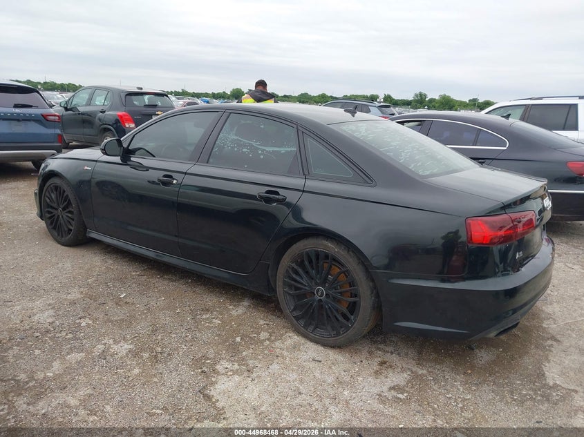 2017 Audi A6 VIN WAUF2AFC5HN064302 IAAI salvage auction — ENGINE DAMAGE, Original (Texas), sold $25 on 2026-07-28 (photo 3)