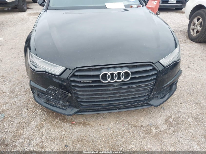 2017 Audi A6 VIN WAUF2AFC5HN064302 IAAI salvage auction — ENGINE DAMAGE, Original (Texas), sold $25 on 2026-07-28 (photo 6)