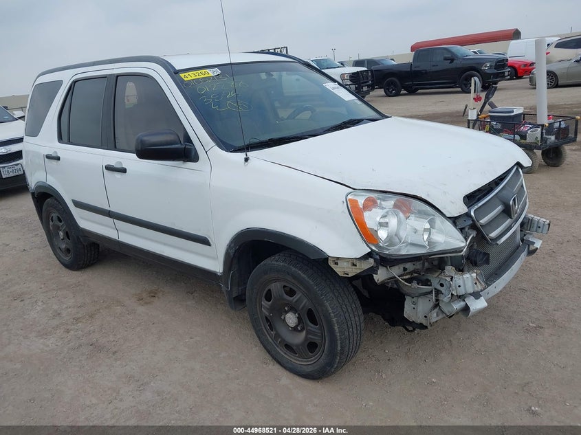 2005 Honda Cr-v VIN JHLRD68585C012288 IAAI salvage auction — REAR END, Salvage (Texas), sold $725 on 2026-07-20 (photo 1)