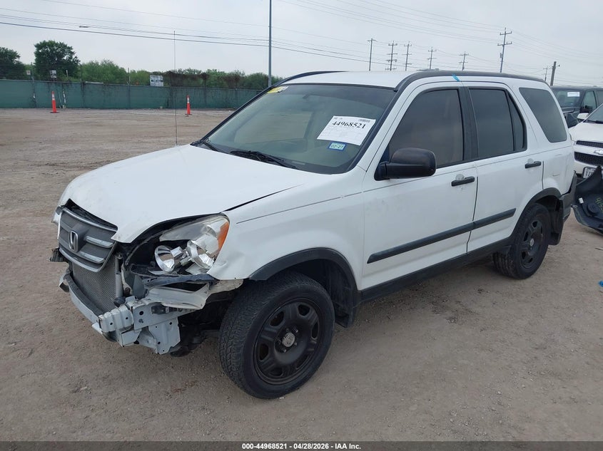 2005 Honda Cr-v VIN JHLRD68585C012288 IAAI salvage auction — REAR END, Salvage (Texas), sold $725 on 2026-07-20 (photo 2)