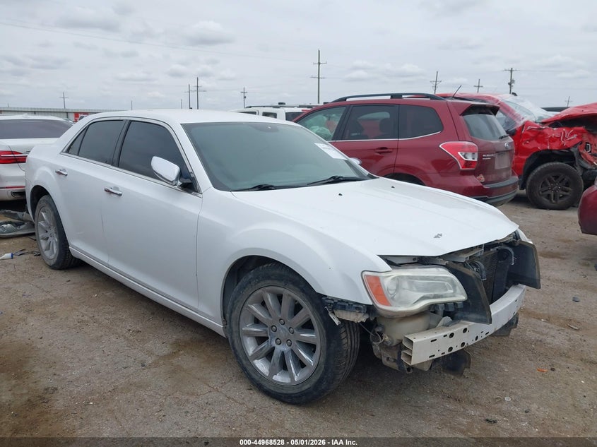 2012 Chrysler 300 VIN 2C3CCACG8CH192873 IAAI salvage auction — FRONT END, Wait Title, sold $550 on 2026-07-12 (photo 1)