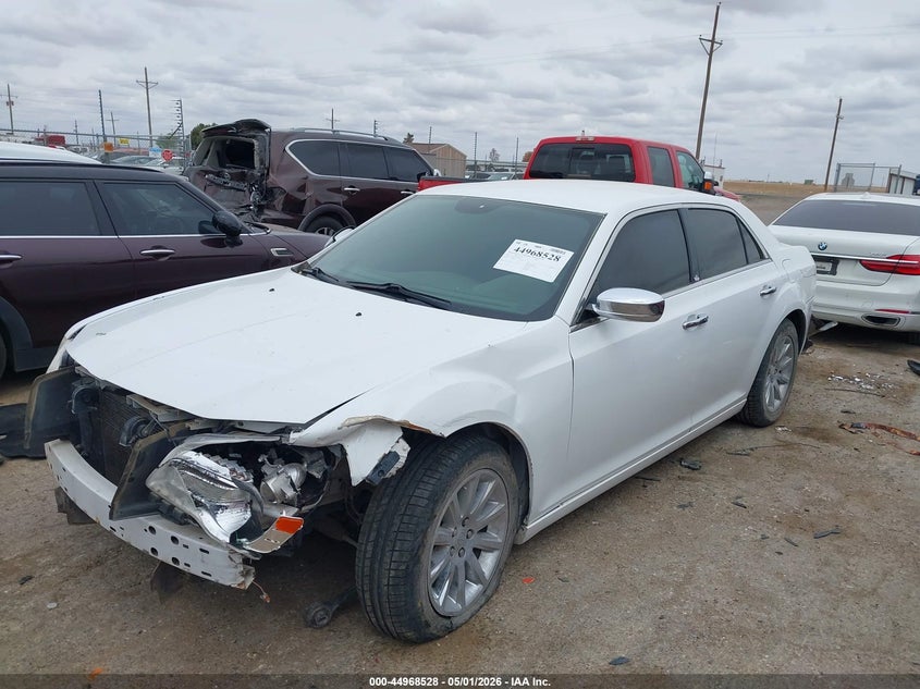 2012 Chrysler 300 VIN 2C3CCACG8CH192873 IAAI salvage auction — FRONT END, Wait Title, sold $550 on 2026-07-12 (photo 2)