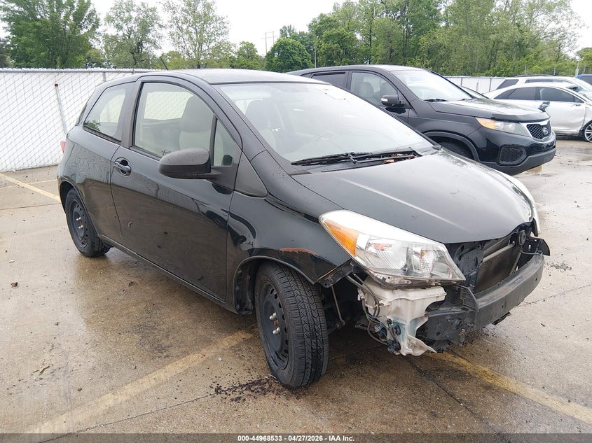 2014 Toyota Yaris VIN JTDJTUD31ED589390 IAAI salvage auction — NORMAL WEAR, Salvage (Texas), sold $875 on 2026-07-28 (photo 1)