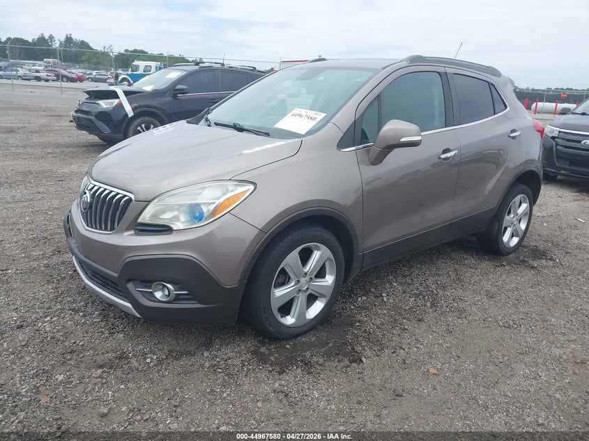 2015 Buick Encore VIN KL4CJBSB5FB042854 IAAI salvage auction — RIGHT SIDE, Salvage Title, sold $400 on 2026-07-29 (photo 2)