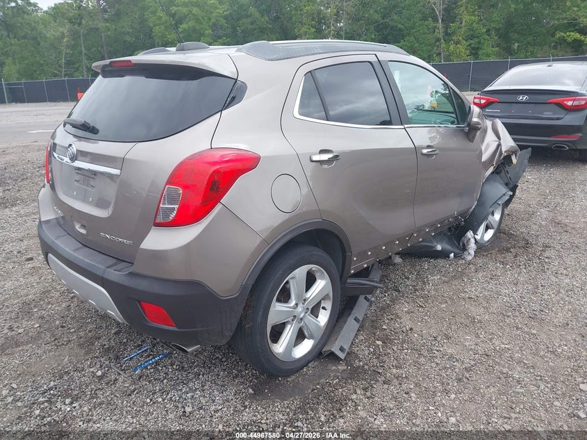 2015 Buick Encore VIN KL4CJBSB5FB042854 IAAI salvage auction — RIGHT SIDE, Salvage Title, sold $400 on 2026-07-29 (photo 4)