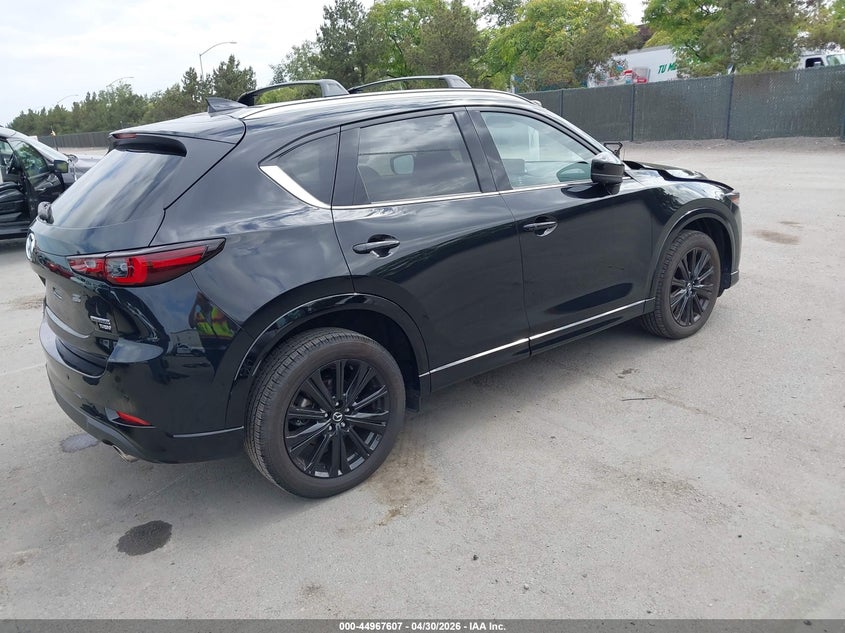 2025 Mazda Cx-5 VIN JM3KFBDY0S0608503 IAAI salvage auction — LEFT FRONT, Salvage (California), sold $14,250 on 2026-07-06 (photo 4)