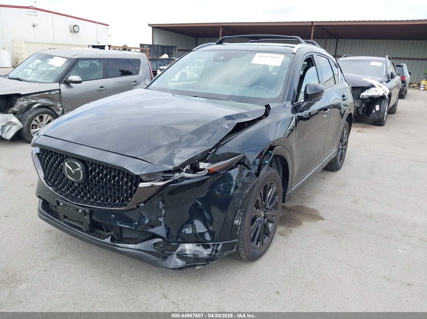 2025 Mazda Cx-5 VIN JM3KFBDY0S0608503 IAAI salvage auction — LEFT FRONT, Salvage (California), sold $14,250 on 2026-07-06 (photo 6)