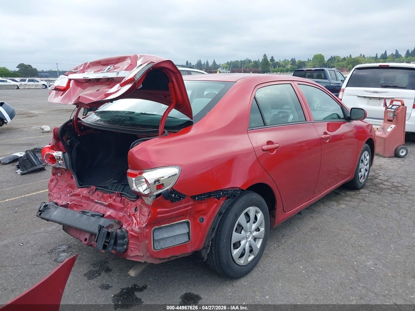 2013 Toyota Corolla VIN 5YFBU4EE1DP130695 IAAI salvage auction — REAR END, Salvage (Oregon), sold $2,250 on 2026-07-09 (photo 4)