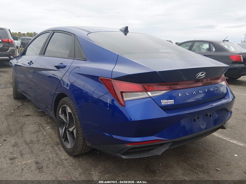2023 Hyundai Elantra VIN KMHLS4AG2PU490014 IAAI salvage auction — FRONT END, Salvage (New Jersey), sold $3,250 on 2026-07-13 (photo 3)