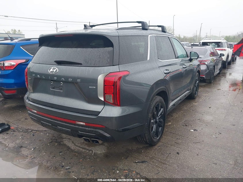 2025 Hyundai Palisade VIN KM8R3DGE0SU935050 IAAI salvage auction — HAIL, Salvage (Ohio), sold $14,200 on 2026-07-28 (photo 4)