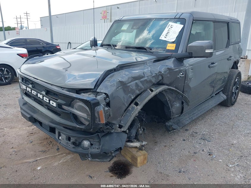 2024 Ford Bronco VIN 1FMDE8BHXRLA46687 IAAI salvage auction — LEFT FRONT, Original (Texas), sold $9,100 on 2026-07-09 (photo 6)