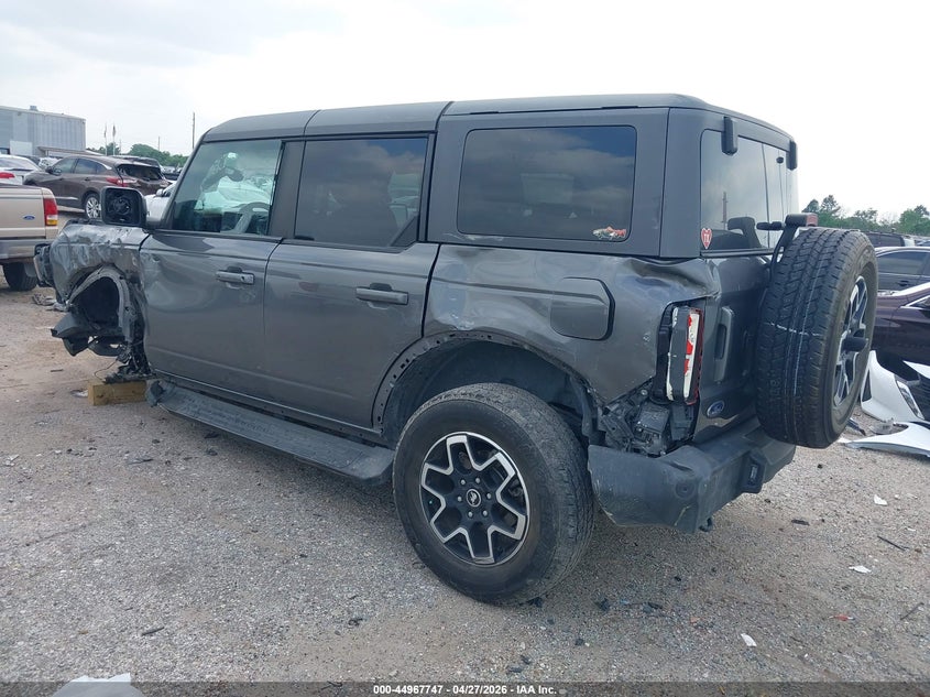 2024 Ford Bronco VIN 1FMDE8BHXRLA46687 IAAI salvage auction — LEFT FRONT, Original (Texas), sold $9,100 on 2026-07-09 (photo 3)