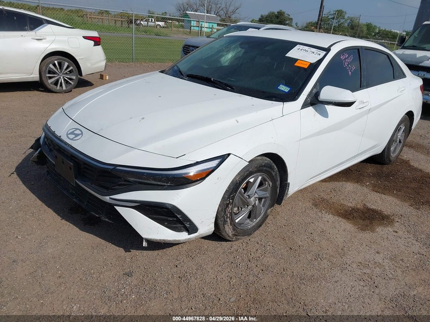 2025 Hyundai Elantra VIN KMHLL4DG9SU015154 IAAI salvage auction — FRONT END, Wait Title, sold $4,950 on 2026-07-21 (photo 6)
