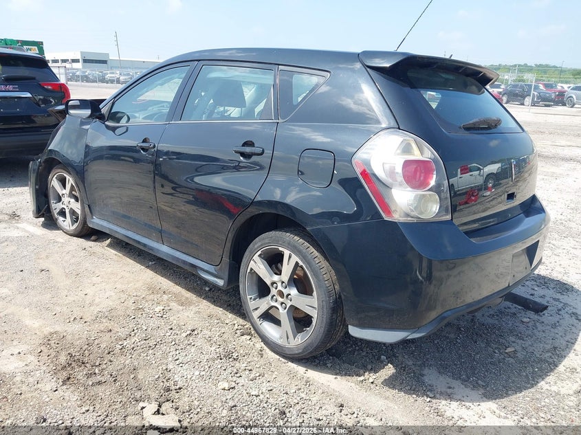 2009 Pontiac Vibe VIN 5Y2SR67049Z422854 IAAI salvage auction — FRONT END, Clear (Oklahoma), sold $25 on 2026-09-08 (photo 3)