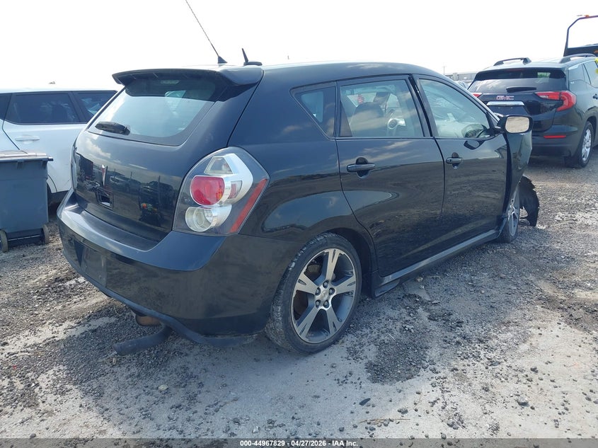 2009 Pontiac Vibe VIN 5Y2SR67049Z422854 IAAI salvage auction — FRONT END, Clear (Oklahoma), sold $25 on 2026-09-08 (photo 4)