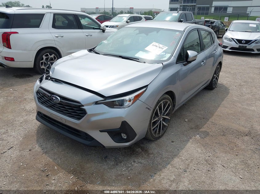 2024 Subaru Impreza VIN JF1GUAFC7R8346402 IAAI salvage auction — LEFT & RIGHT, Salvage (Texas), sold $3,850 on 2026-07-07 (photo 2)