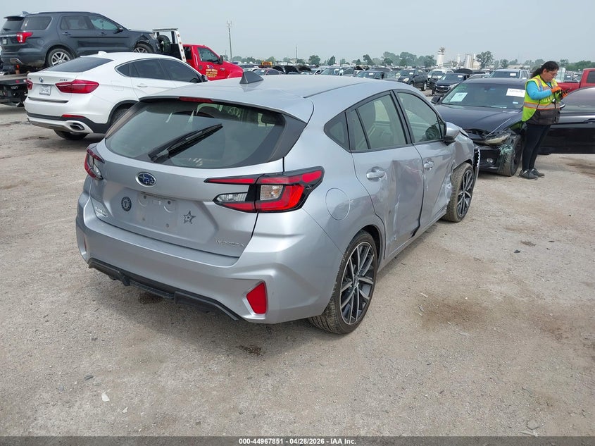 2024 Subaru Impreza VIN JF1GUAFC7R8346402 IAAI salvage auction — LEFT & RIGHT, Salvage (Texas), sold $3,850 on 2026-07-07 (photo 4)