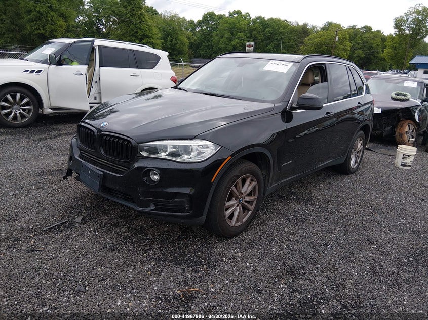2014 BMW X5 VIN 5UXKR0C53E0K52014 IAAI salvage auction — FRONT END, Clear (South Carolina), sold $2,050 on 2026-07-28 (photo 2)