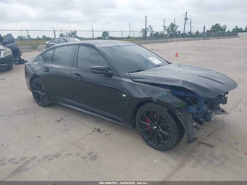 2020 Cadillac Ct5 VIN 1G6DP5RK8L0153201 IAAI salvage auction — FRONT END, Salvage Title, sold $5,200 on 2026-07-09 (photo 1)