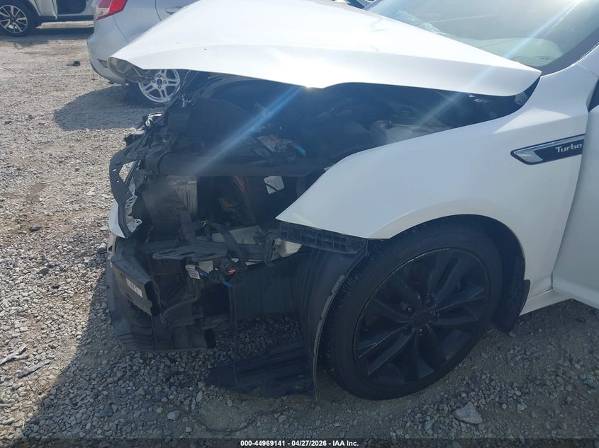 2015 Kia Optima VIN 5XXGR4A67FG503160 IAAI salvage auction — FRONT END, Salvage Title, sold $450 on 2026-07-20 (photo 6)