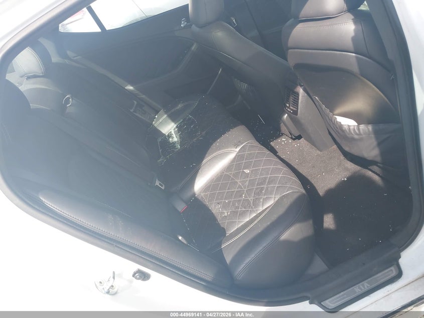2015 Kia Optima VIN 5XXGR4A67FG503160 IAAI salvage auction — FRONT END, Salvage Title, sold $450 on 2026-07-20 (photo 8)
