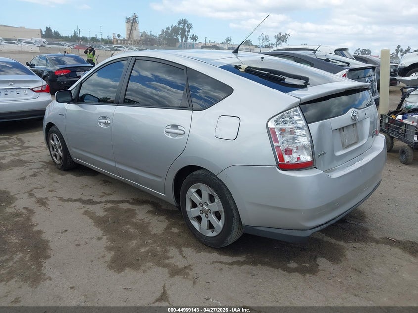 2007 Toyota Prius VIN JTDKB20U377627374 IAAI salvage auction — REAR END, Salvage (California), sold $750 on 2026-07-15 (photo 3)
