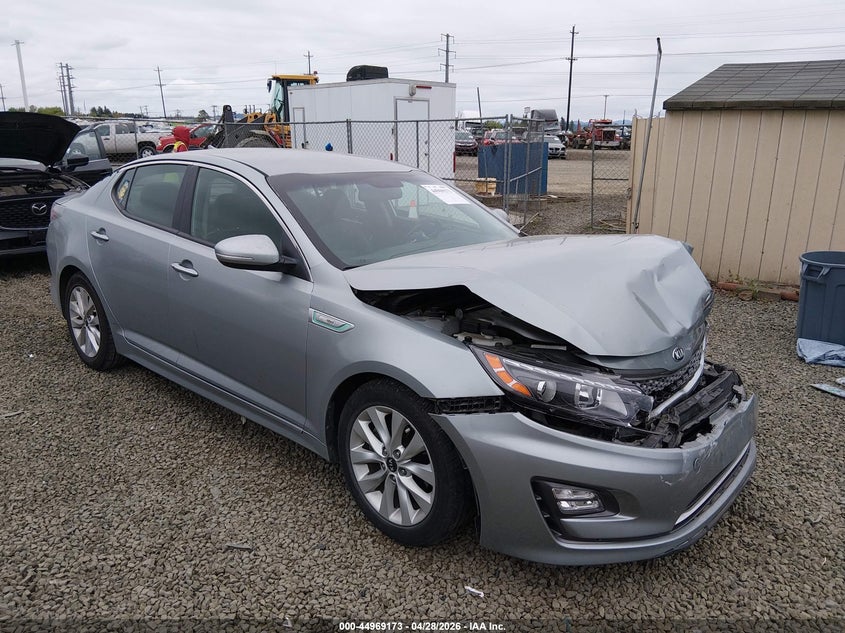 2015 Kia Optima VIN KNAGN4AD7F5080818 IAAI salvage auction — FRONT END, Salvage (Oregon), sold $1,200 on 2026-07-13 (photo 1)