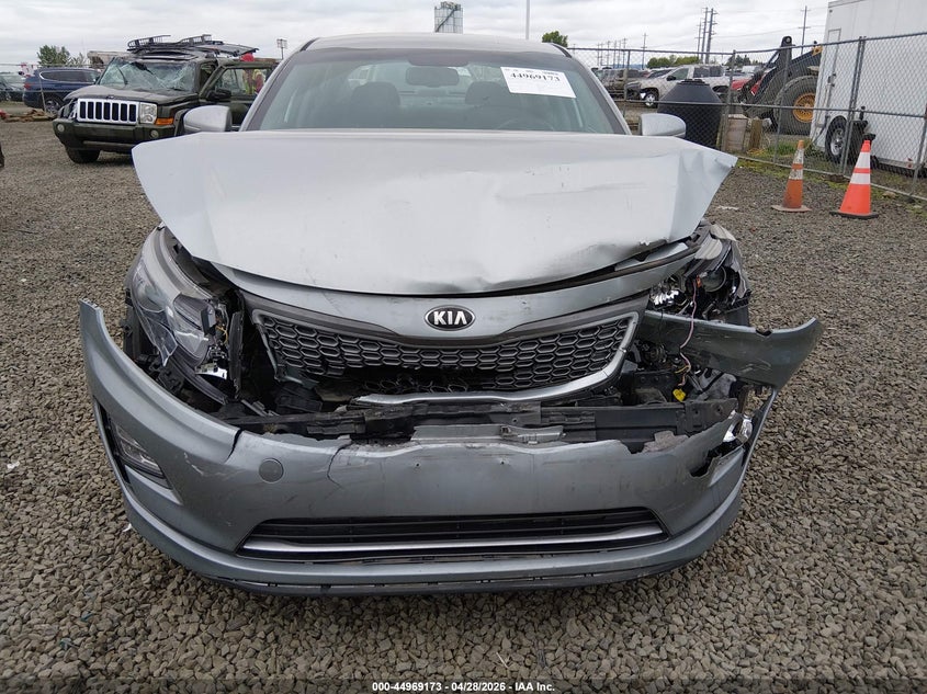 2015 Kia Optima VIN KNAGN4AD7F5080818 IAAI salvage auction — FRONT END, Salvage (Oregon), sold $1,200 on 2026-07-13 (photo 6)